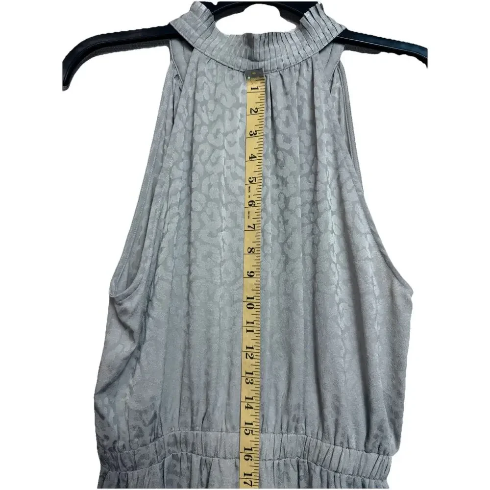 Current Air Anthropologie Jumpsuit S Sage Green Wide Leg Dressy Feminine Resort - Picture 11 of 13